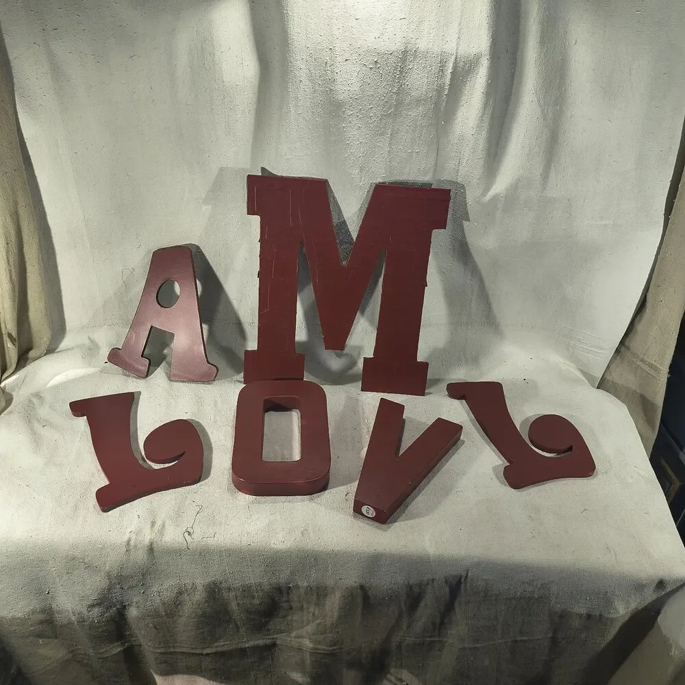 Display Letters  In Sizes From 18